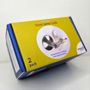 Wappa Baby Child Kitty Safety Proof Door Lever Handle Locks 2pack Homecore Safe